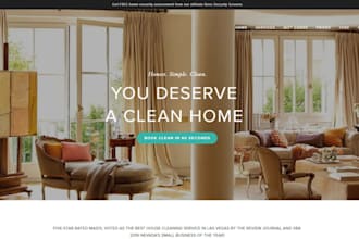 design cleaning service website house cleaning website booking koala website