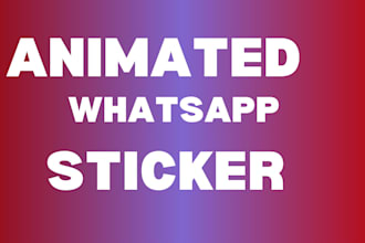 create animated whatsapp sticker
