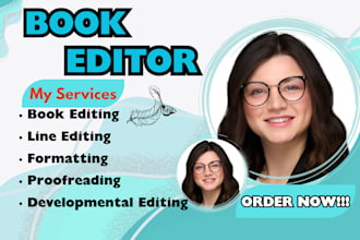 be your developmental editor do book editing,formatting for fiction ghostwriting