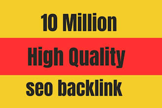 provide niche relevant dofollow SEO backlinks