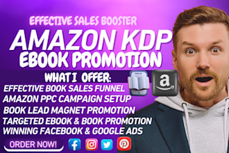 promote amazon kindle ebook, audiobook marketing, children ebook kdp promotion