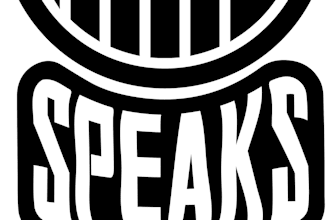 design a bold and modern podcast or speaking logo