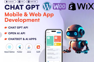 build ai web application, mobile app,ai saas oftware using chatgpt, openai, vapi