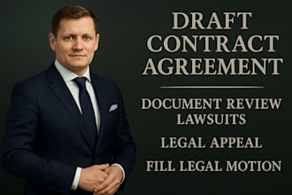 draft UK property contract agreement document review lawsuit legal appeal motion