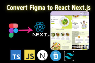 convert figma to nextjs using tailwindcss