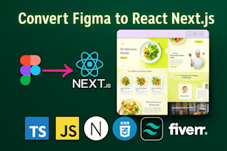 convert figma to nextjs using tailwindcss