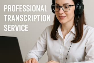 accurately transcribe your english audio or video to text
