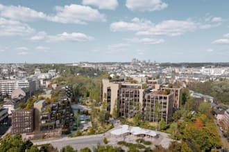 construct 3d commercial state, landscape render, map animation, site plan design