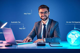 do australian italian and india income tax return filling as an expert