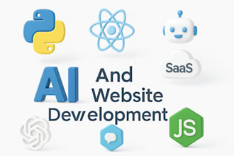 develop ai app ai website advanced chatbot solutions ai agents ai saas