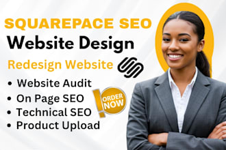 fix squarespace SEO, upload products, and improve squarespace store