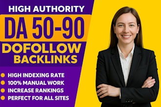 provide permanent dofollow dr 90 guest post backlinks