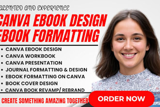 do same day canva ebook design workbook lead magnet ebook formatting and layout