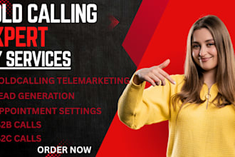 professionally do cold calling telemarketing and appointment setting