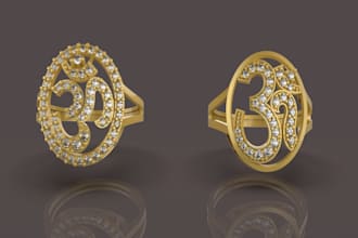 jewelry cad designer, custom jewelry design, 3d ring, pendant, necklace printing