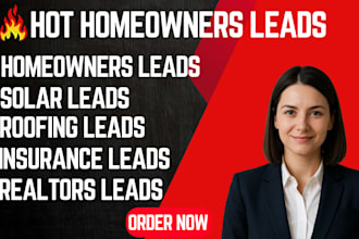 provide premium homeowners lead for realtors solar roofing insurance
