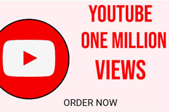 promote your youtube to 1 million views and subscribers