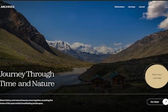 create a travel agency website with live tour booking system