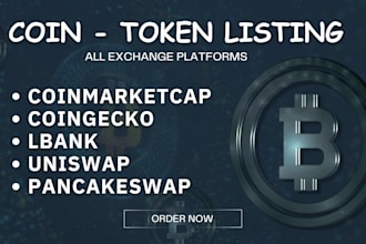 do token listing, coin listing, ico listing, on top exchange platforms