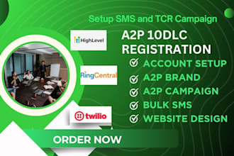 do a2p registration gohighlevel twilio a2p 10dlc