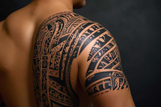 design your polynesian tribal tattoo