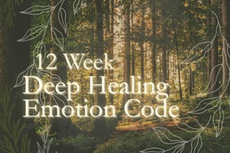 guide you through a 12 week deep healing journey