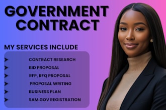 secure government contracts, rfq, rfp, rfi,  bid proposal, grant