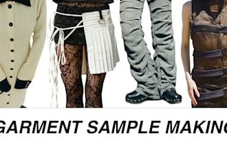 fashion design and develop samples in europe no moq