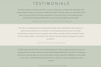 write and edit clear, compelling science and biotech content