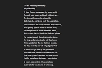 do poems or company names and slogans