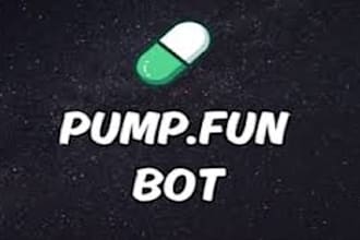 develop pumpfun, mev, sandwich, sniper, volume, eth and solana, bot