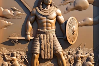 3d bas relief 3d wall art 3d wood carving 3d medallion 3d coin model