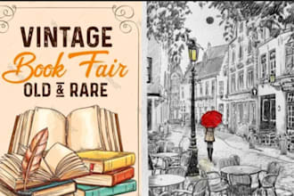 draw retro vintage poster retro comic page illustration vintage page comic page