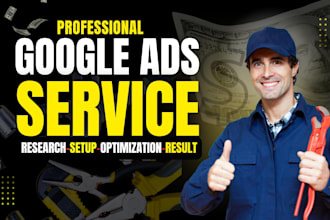 setup and optimize google ads for plumbing and auto detailing business for leads