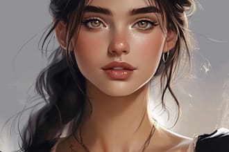 design stylized character concept art and illustration
