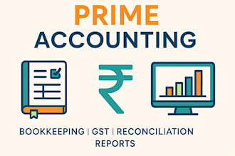 do professional accounting and bookkeeping in tally erp or prime