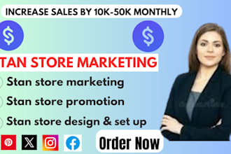 stan store setup, stan store design, stan store, stan stan store promotion