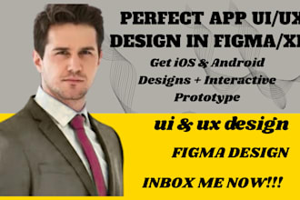 create mobile app UI UX design UI mockup wireframe prototype