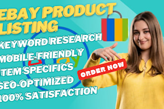 do ebay listing, ebay product listing, ebay SEO, ebay lister
