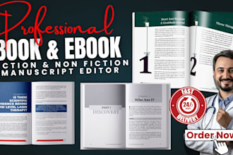 do typesetting, medical book formatting, self help book, nonfiction book design