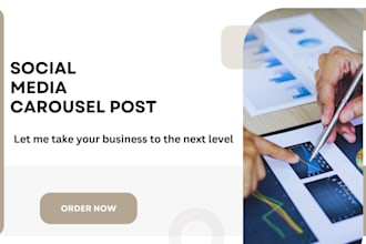design canva carousel for instagram, linkedin, social media post, canva template