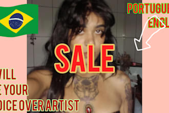 be your voice over artist brazillian portuguese