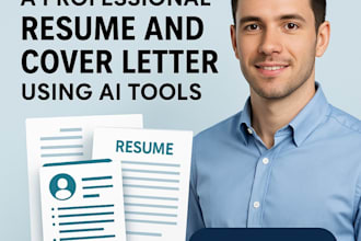 create a professional resume and cover letter using ai tools