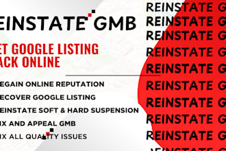 reinstate suspended google my business profile appeal gmb listing seo