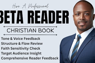 beta read first draft christian book, devotional, faith based, bible memoir book