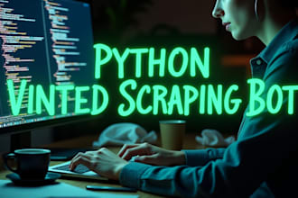 create a vinted scraping bot and vinted automation tools