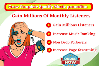 do UK soundcloud album, USA apple podcast marketing, spotify music promotion