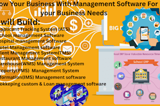build school management system, education web portal online course erp software