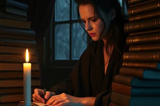write deep, emotional short stories or poems based on your idea
