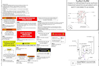design solar permit plans, pe or electrical engineering stamps for city approval